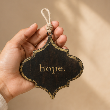 Moroccan Shaped Wall Hanging