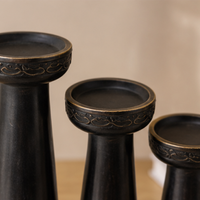 Dark Moghul Candle stand